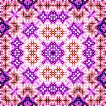 Seamless square abstract pattern. Art texture. Textiles and fashion Illustrazione stock