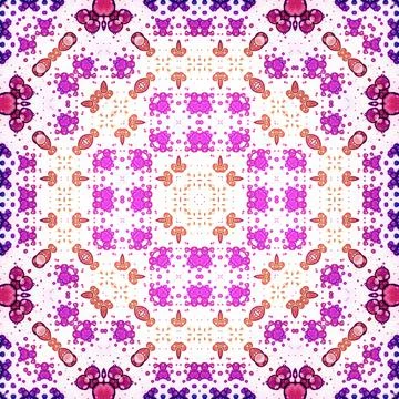 Seamless square abstract pattern. Art texture. Textiles and fashion Stock Illustration
