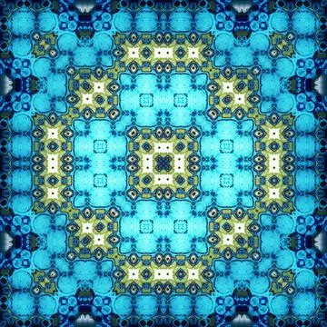 Seamless square abstract pattern. Art texture. Textiles and fashion Stock Illustration