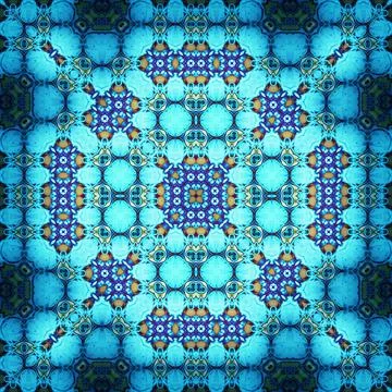 Seamless square abstract pattern. Art texture. Textiles and fashion Stock Illustration