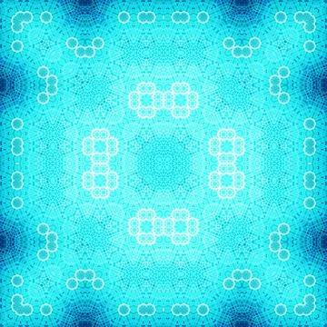 Seamless square abstract pattern. Art texture. Textiles and fashion Illustrazione stock
