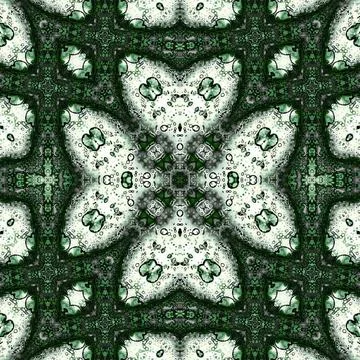 Seamless square abstract pattern. Art texture. Art mandala. Symmetrical patte イラスト素材
