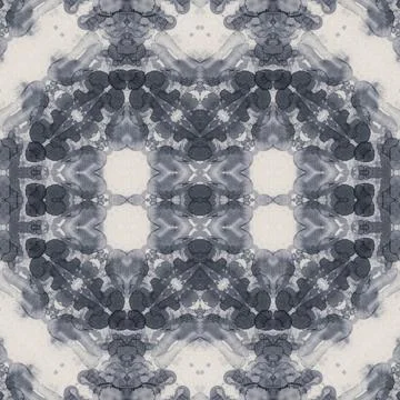 Seamless square abstract pattern. Art texture. Art mandala. Symmetrical patte Stockillustratie