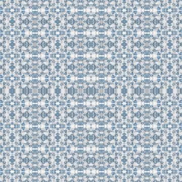 Seamless square abstract pattern. Art texture. Art mandala. Symmetrical patte Stock Illustration