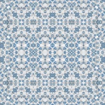 Seamless square abstract pattern. Art texture. Art mandala. Symmetrical patte Stock Illustration