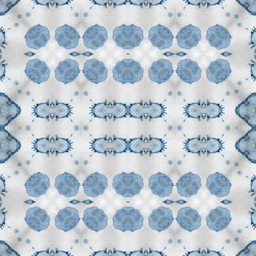 Seamless square abstract pattern. Art texture. Art mandala. Symmetrical patte Illustrazione stock
