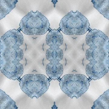 Seamless square abstract pattern. Art texture. Art mandala. Symmetrical patte Stock Illustration
