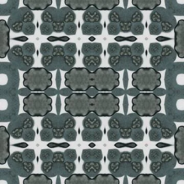 Seamless square abstract pattern. Art texture. Art mandala. Symmetrical patte イラスト素材