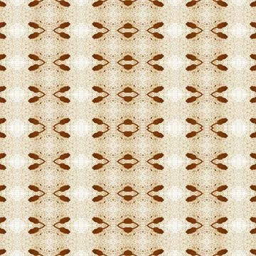 Seamless square abstract pattern. Art texture. Art mandala. Symmetrical patte Stock Illustration