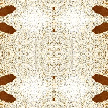 Seamless square abstract pattern. Art texture. Art mandala. Symmetrical patte Stock Illustration