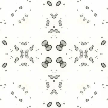 Seamless square abstract pattern. Art texture. Art mandala. Symmetrical patte イラスト素材