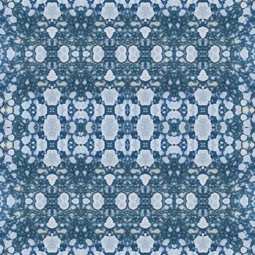 Seamless square abstract pattern. Art texture. Art mandala. Symmetrical patte Stock Illustration