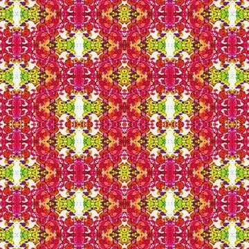 Seamless square abstract pattern. Art texture. Art mandala. Symmetrical patte Illustrazione stock