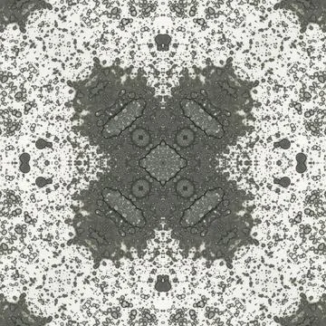 Seamless square abstract pattern. Art texture. Art mandala. Symmetrical patte Illustrazione stock