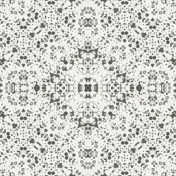Seamless square abstract pattern. Art texture. Art mandala. Symmetrical patte Stockillustratie