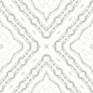 Seamless square abstract pattern. Art texture. Art mandala. Symmetrical patte Stock Illustration