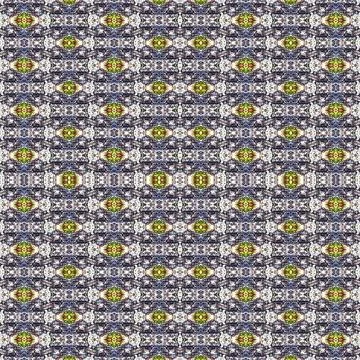 Seamless square abstract pattern. Art texture. Art mandala. Symmetrical patte Stock Illustration