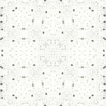 Seamless square abstract pattern. Art texture. Art mandala. Symmetrical patte Stock Illustration