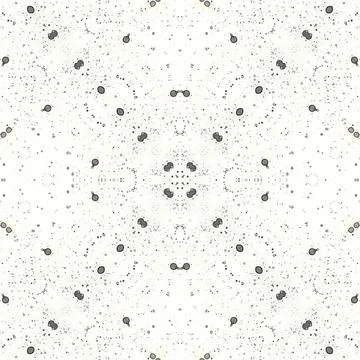 Seamless square abstract pattern. Art texture. Art mandala. Symmetrical patte Stock Illustration