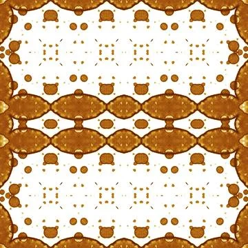 Seamless square abstract pattern. Art texture. Art mandala. Symmetrical patte Stock Illustration
