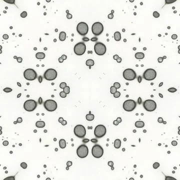 Seamless square abstract pattern. Art texture. Art mandala. Symmetrical patte Illustrazione stock