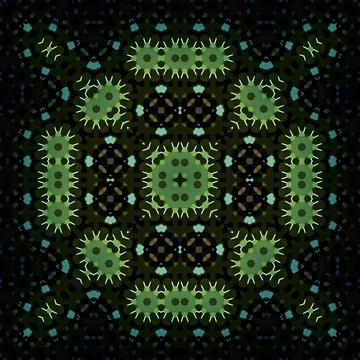 Seamless square abstract pattern. Art texture. Textiles and fashion Foto stock