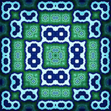 Seamless square abstract pattern. Art texture. Textiles and fashion Foto stock