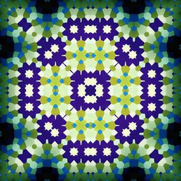 Seamless square abstract pattern. Art texture. Textiles and fashion Stock Photos