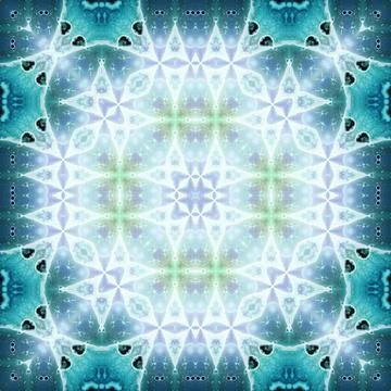 Seamless square abstract pattern. Art texture. Textiles and fashion Foto stock