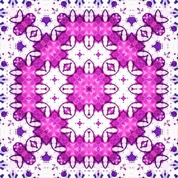 Seamless square abstract pattern. Art texture. Textiles and fashion Foto stock