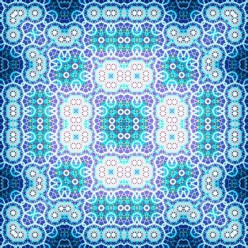 Seamless square abstract pattern. Art texture. Textiles and fashion Stock Photos