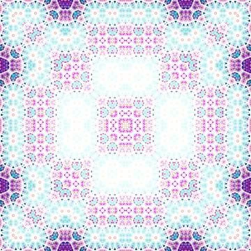 Seamless square abstract pattern. Art texture. Textiles and fashion Foto stock