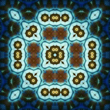 Seamless square abstract pattern. Art texture. Textiles and fashion Stock Photos