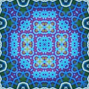 Seamless square abstract pattern. Art texture. Textiles and fashion Stock Photos