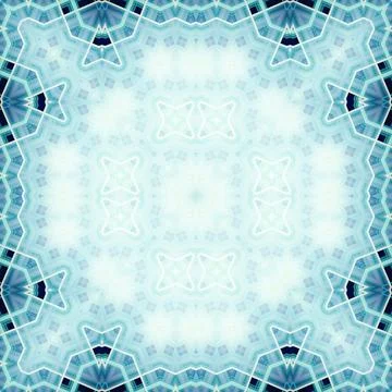 Seamless square abstract pattern. Art texture. Textiles and fashion Stock Photos