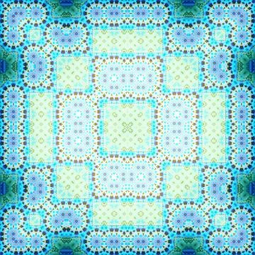 Seamless square abstract pattern. Art texture. Textiles and fashion Stock Photos