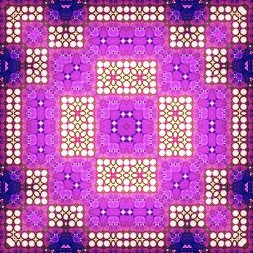 Seamless square abstract pattern. Art texture. Textiles and fashion Stock Photos