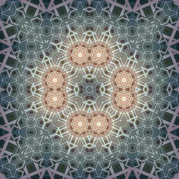 Seamless square art pattern. The pattern is abstract. The texture is mysterio Stockillustratie