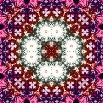 Seamless square art pattern. The pattern is abstract. The texture is mysterio Illustrazione stock