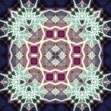 Seamless square art pattern. The pattern is abstract. The texture is mysterio Illustrazione stock