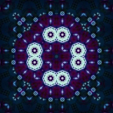 Seamless square art pattern. The pattern is abstract. The texture is mysterio Illustrazione stock