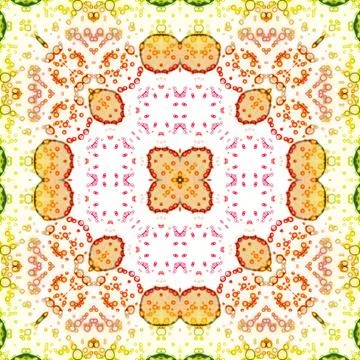 Seamless square art pattern. The pattern is abstract. The texture is mysterio Illustrazione stock