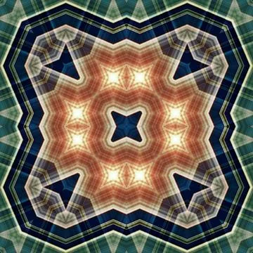 Seamless square art pattern. The pattern is abstract. The texture is mysterio Stock Illustration