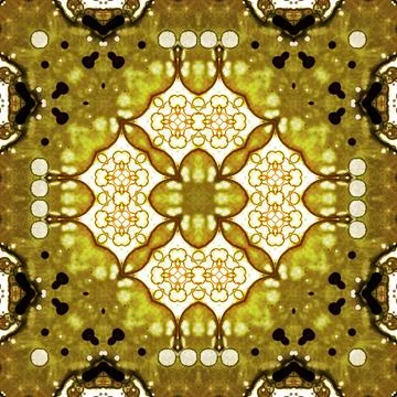 Seamless square art pattern. The pattern is abstract. The texture is mysterio Stock Illustration