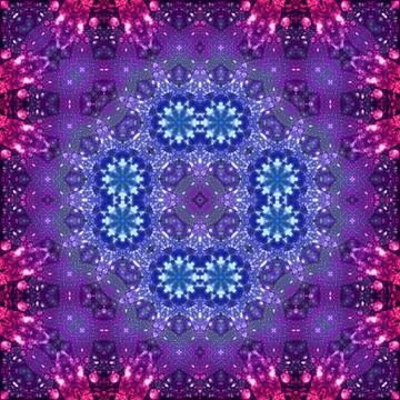Seamless square art pattern. The pattern is abstract. The texture is mysterio Illustrazione stock