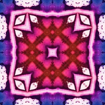 Seamless square art pattern. The pattern is abstract. The texture is mysterio Stock Illustration