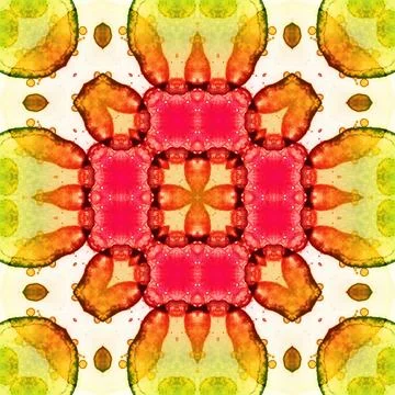 Seamless square art pattern. The pattern is abstract. The texture is mysterio Stock Illustration