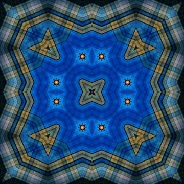 Seamless square art pattern. The pattern is abstract. The texture is mysterio Illustrazione stock