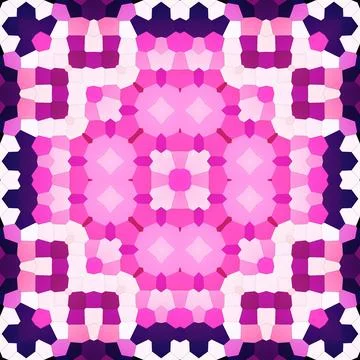 Seamless square art pattern. The pattern is abstract. The texture is mysterio Stock Illustration