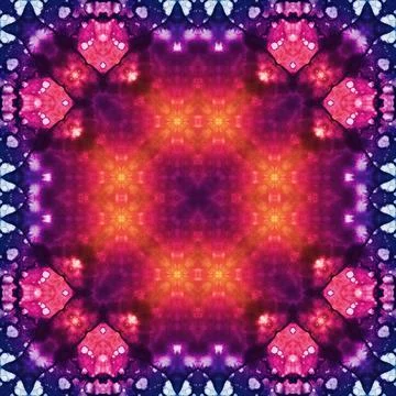 Seamless square art pattern. The pattern is abstract. The texture is mysterio Stock Illustration